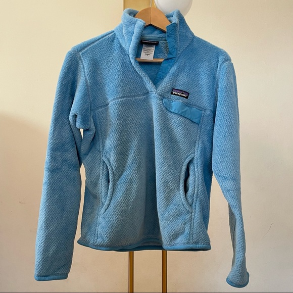 Patagonia | Blue Re-Tooled T Snap
Pullover Fleece Jacket - Picture 3 of 7